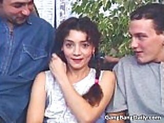 free video gallery intense-gang-bang-action-with-sweet-teen